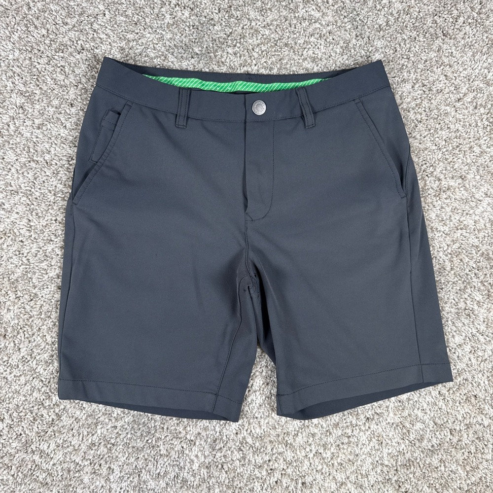 Bonobos Golf Shorts Mens 30 Charcoal Gray 8" Inseam Performance Stretch Athletic